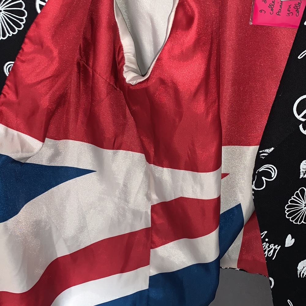 Twiggy London women’s graphic print motto jacket - Picture 9 of 10